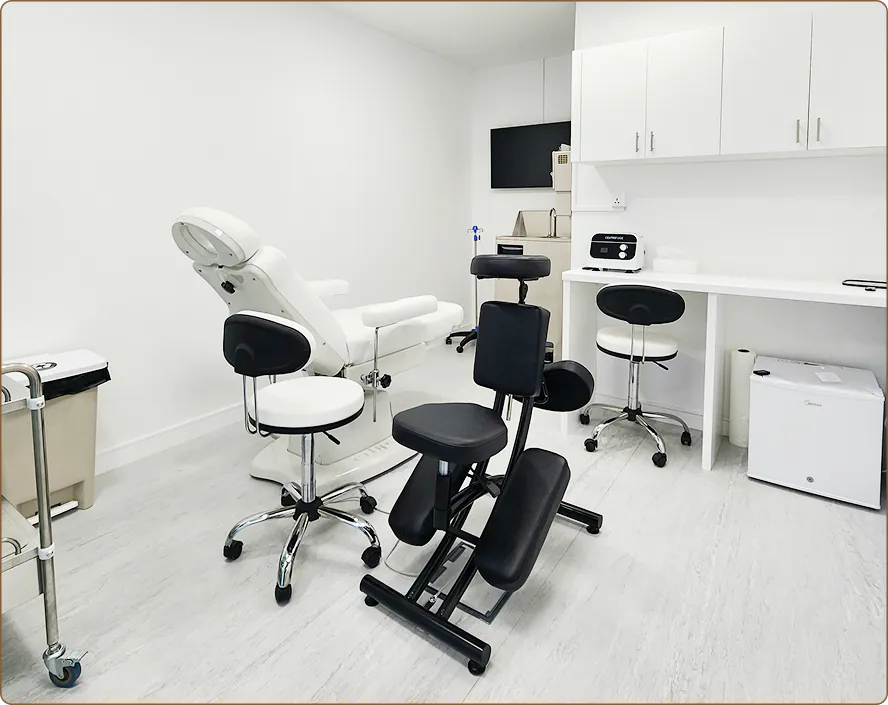 Vinci Hair Clinic Dubai procedure room